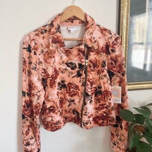NWT LulaRoe Presley Floral Jacket